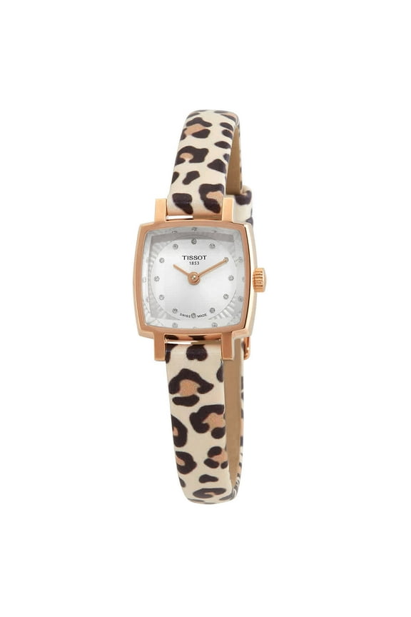 T-Lady Quartz Diamond Silver Dial Ladies Watch T058.109.37.036.00