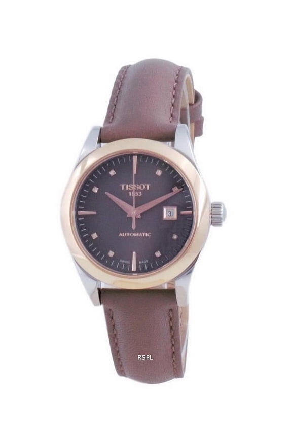 T-My Lady 18K Gold Diamond Accents Automatic T930.007.46.296.00 T9300074629600 Women's Watch