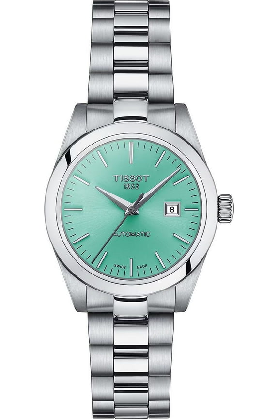 T-My Lady Powermatic 80 Automatic Green Dial Steel Women's Watch T132.007.11.091.00