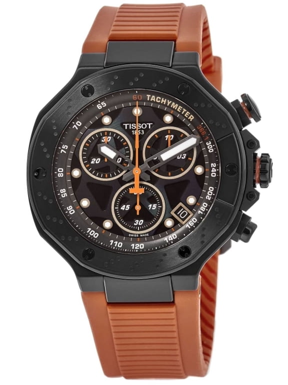 T-Race Chronograph Quartz Black Dial Men's Watch T1414173705102