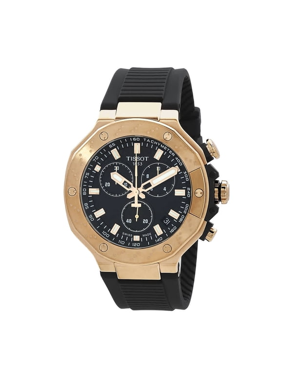 T-Race Chronograph Quartz Black Dial Men's Watch T141.417.37.051.00