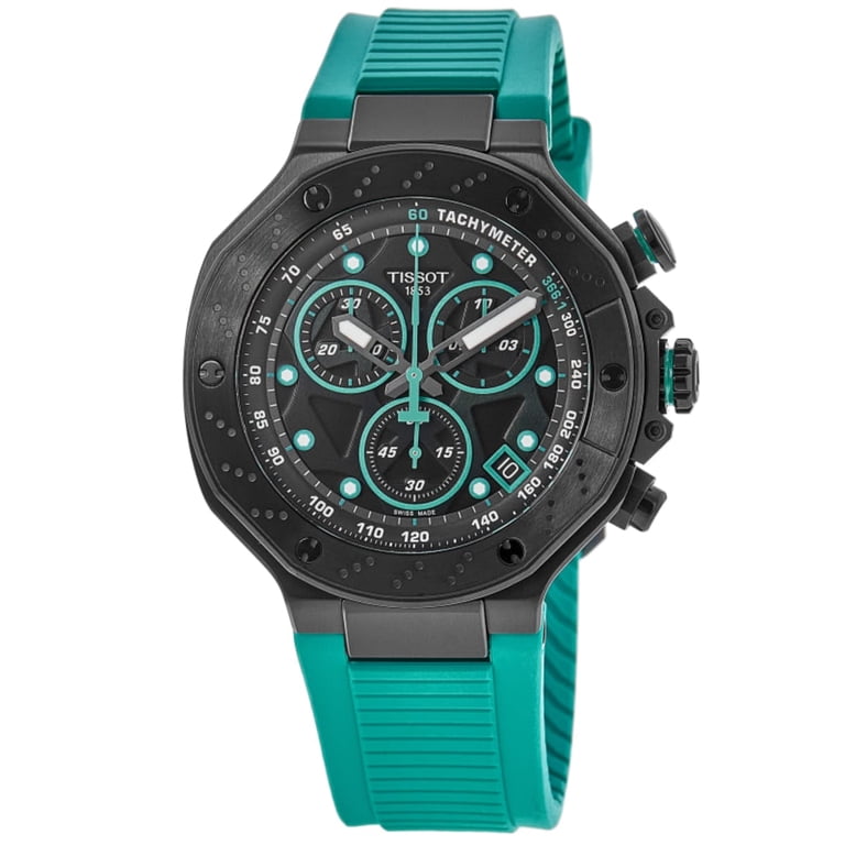 Tissot T-Race Chronograph Quartz Black Dial Men's Watch