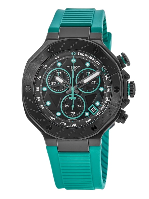 T-Race Chronograph Quartz Black Dial Men's Watch T1414173705101