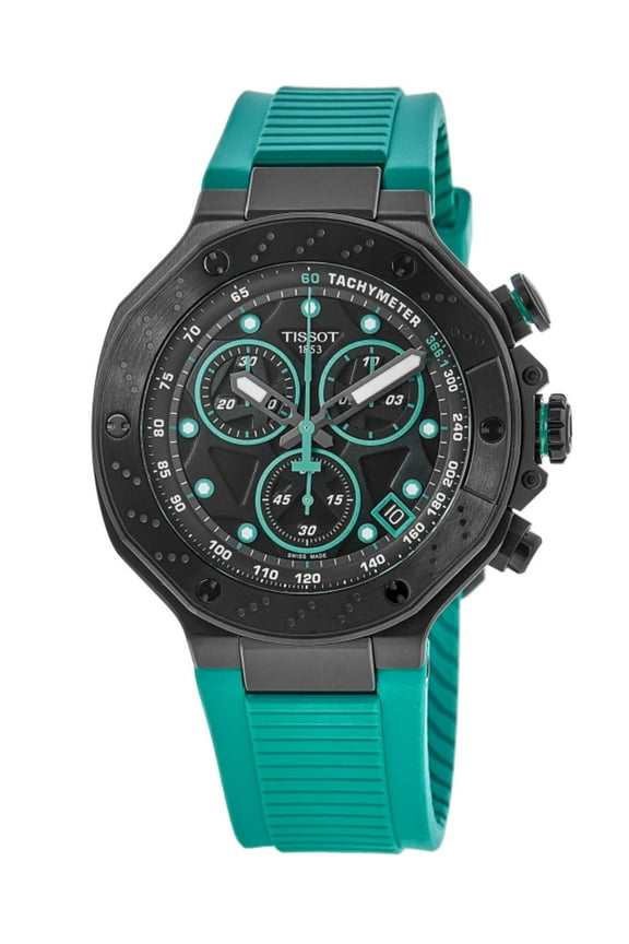 T-Race Chronograph Quartz Black Dial Men's Watch T1414173705101