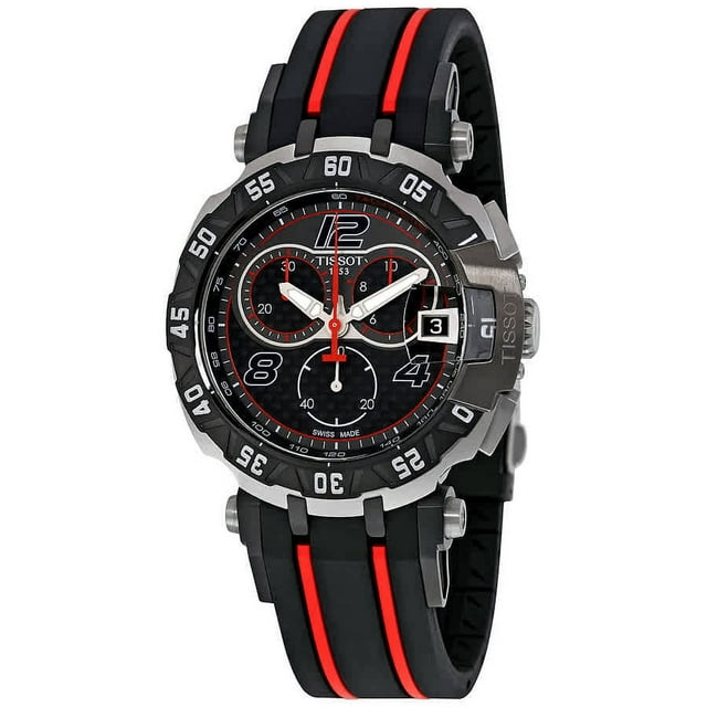 Tissot T-Race Moto GP Chronograph Rubber Men's Watch, T0924172720700 ...
