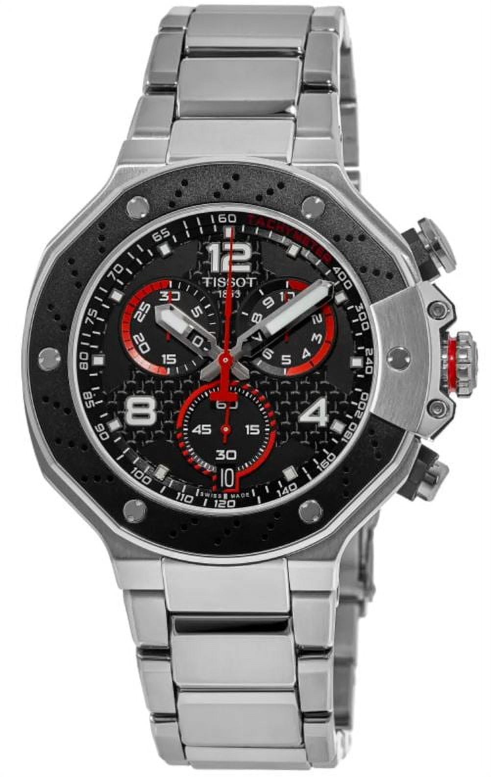 Tissot T-Race MotoGP Chronograph 2022 Limited Edition Black Dial Steel Mens Watch T141.417.11.057.00