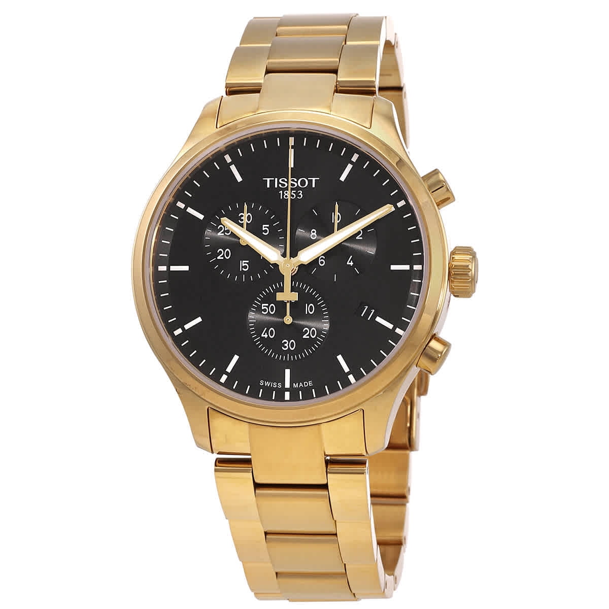 Tissot T-Sport Chronograph Quartz Black Dial Men's Watch T116.617.33 ...