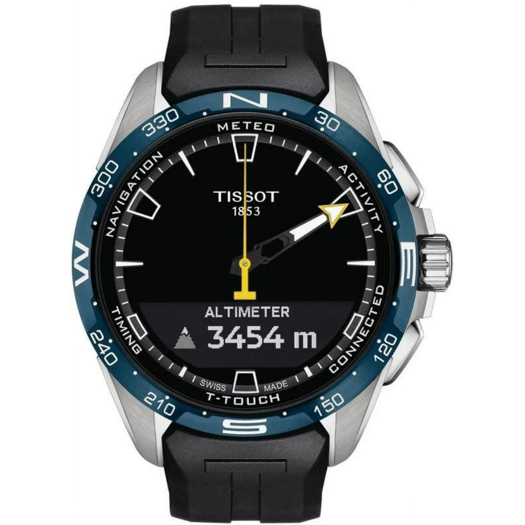Tissot T-Touch Connect Solar Jungfraubahn Swiss Edition Black Dial