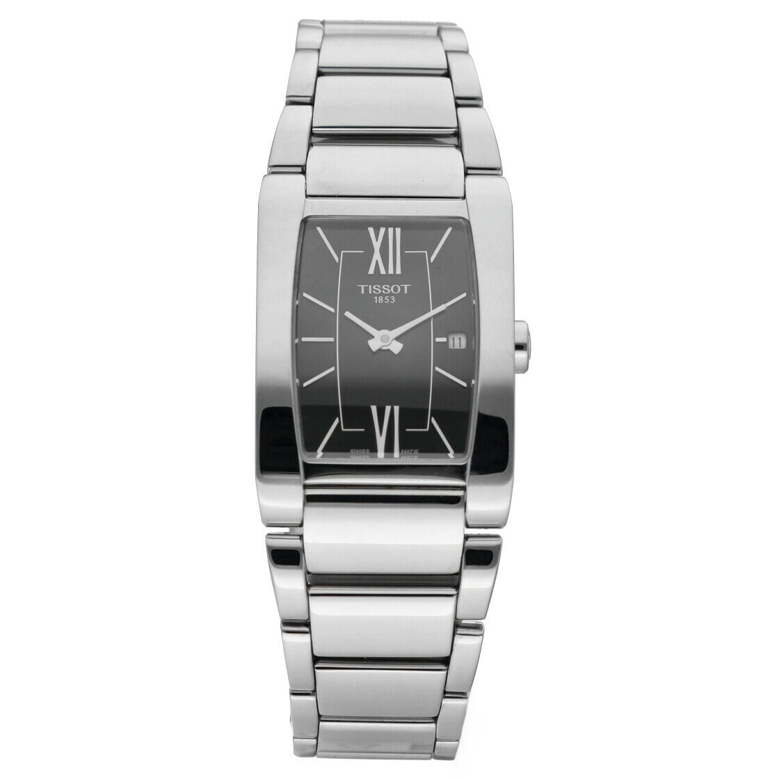 Tissot T105.309.11.05.800 Generosi T Steel Rectangle Swiss Quartz