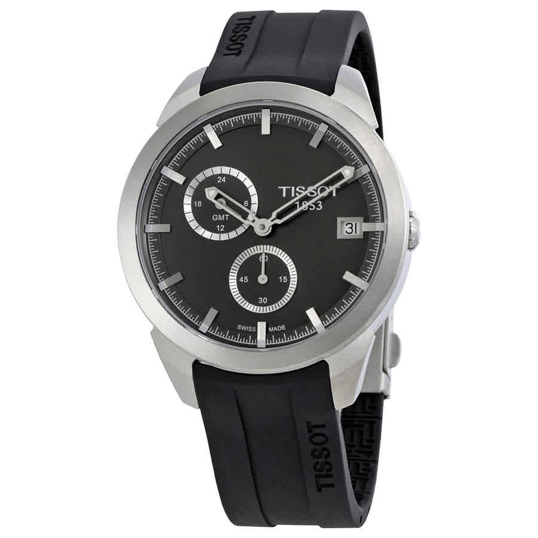 Tissot Titanium GMT Anthracite Mens Watch T0694394706100
