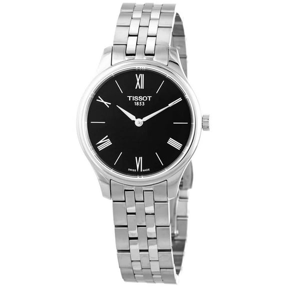 Tissot Tradition 5.5 Quartz Black Dial Women's Watch T063.209.11.058.00