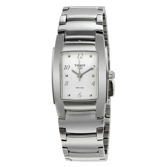 Tissot Women's T-10 T073.310.11.017.00 Silver Stainless-Steel Swiss Quartz Fashion Watch