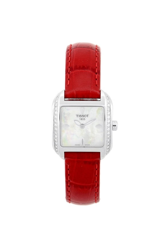 Women's T-Wave Mother of Pearl Dial Watch - T02136571