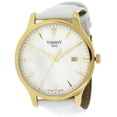 thumbnail image 1 of Tissot Women's Tradition Leather Quartz 42mm Watch T063.610.36.116.00, 1 of 4