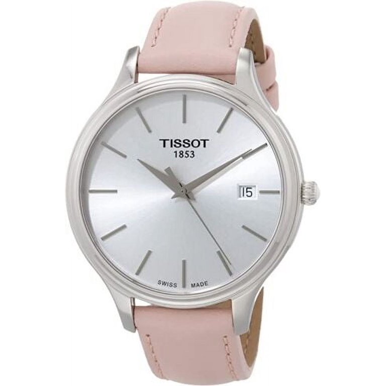 Womens Bella Ora 316L Stainless Steel case Quartz Watch, Beige, Leather Tissot Womens Bella Ora 316L Stainless Steel case Quartz  main image 4