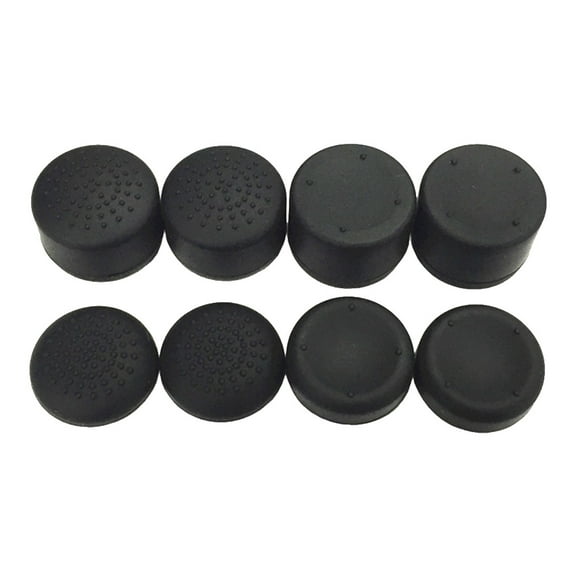 Tissouoy 8pcs Video Game Accessories Thumb Grips for PS5/PS4/PS3/PS2/Xbox 360/Xbox Controller Analog Thumb Stick Grip Cap