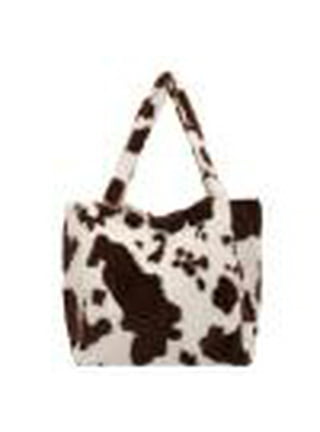 Cow Print Bags - Cartoon Cow Print Canvas Shoulder Bag / Purse - Cow Print  Shop
