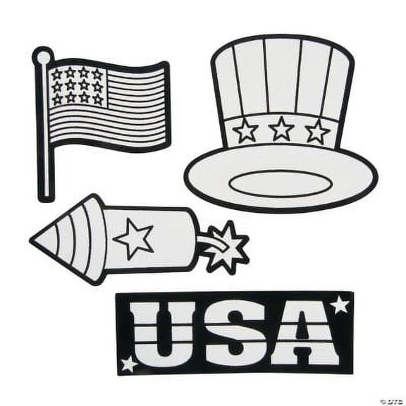 Tissue Acetate Super Dad Sign Craft Kit- 12 - Craft Kits - 12 Pieces