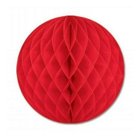 Tissue Ball Red -19"- Pack of 12