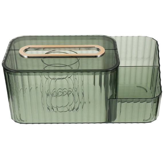Tissue Container and Organizer with Remote Control Storage Box 1 Set
