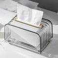 thumbnail image 1 of Tissue Box Built In Spring Home Living Room Bedroom Desktop Storage Drawer Tissue Storage Box Up to 65% off!, 1 of 6
