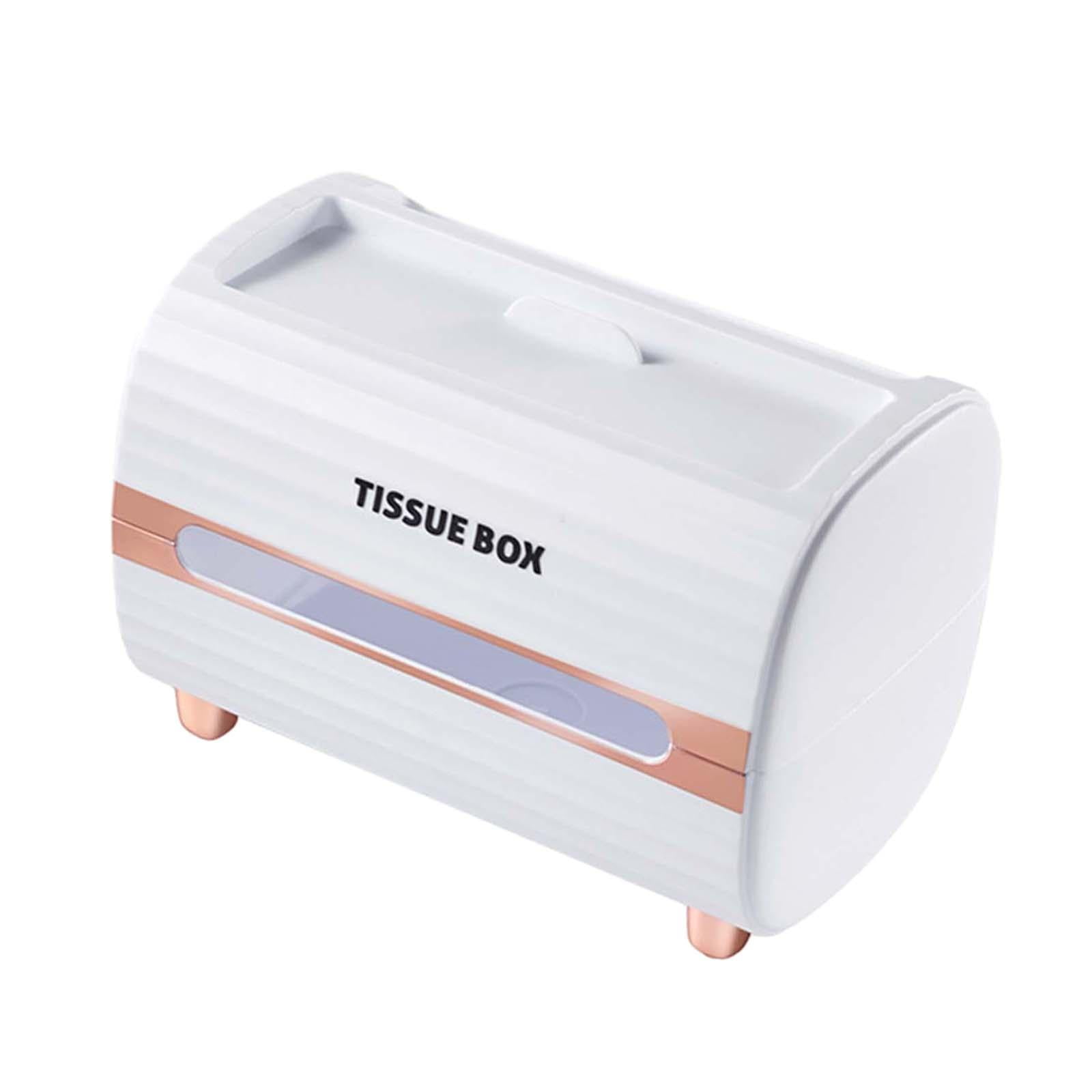 Tissue Box Cover, Facial Tissues Napkin Dispenser Desk Organizer