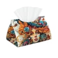 thumbnail image 1 of Tissue Box Cover, Fantastical Butterfly Woman Leather Rectangular Tissue Holder, Waterproof Tissue Box Decorative For Bathroom Vanity Countertop/Night Stands/Office Desk, 1 of 8