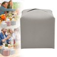 thumbnail image 1 of Tissue Box Cover Holder Square With Bottom Belt By PU Leather Decorative Organizer For Tabletop Bathroom Car |, 1 of 9