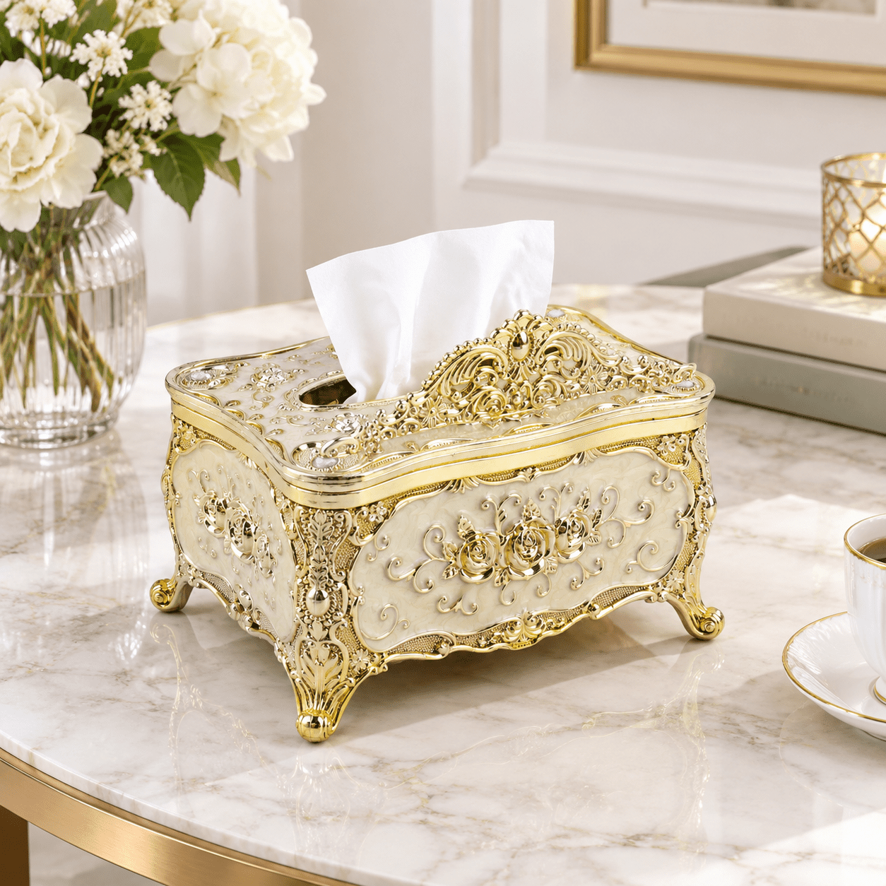Tissue Box Cover Rectangle Holder 7.5''x5''x4'' - Walmart.com