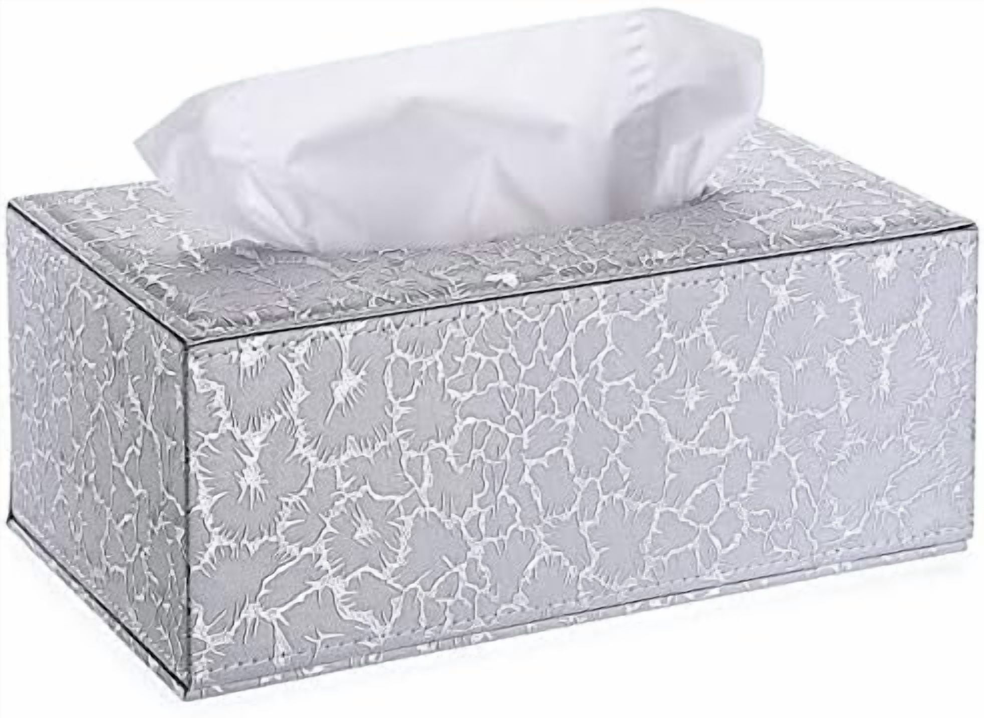 Tissue Box Cover Rectangle Linen Tissue Box,Stylish Tissue Box Holder ...