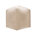 thumbnail image 1 of Tissue Box Cover, [Refined] Modern PU Leather Square Tissue Box Holder - Decorative Holder/Organizer for Bathroom Vanity Countertop, Night Stands, Office Desk & Car 5"×5"×5", 1 of 3