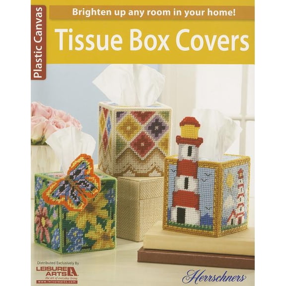 Tissue Box Covers: Plastic Canvas (Paperback)