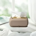 thumbnail image 1 of Tissue Box Holder, Portable Paper Towel Dispenser for Living Room, Kitchen, and Car, Multi-Angle Placement, Food-Grade Material, Compact and Practical Organizer, 1 of 5