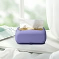 thumbnail image 1 of Tissue Box Holder, Portable Paper Towel Dispenser for Living Room, Kitchen, and Car, Multi-Angle Placement, Food-Grade Material, Compact and Practical Organizer, 1 of 8