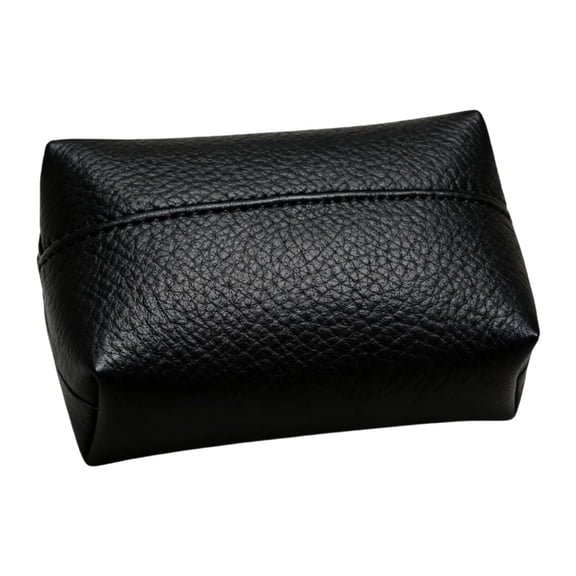 Tissue Box Holder Rectangular Organizer Desk Dispenser PU Leather Material for Bathroom Bedroom Car
