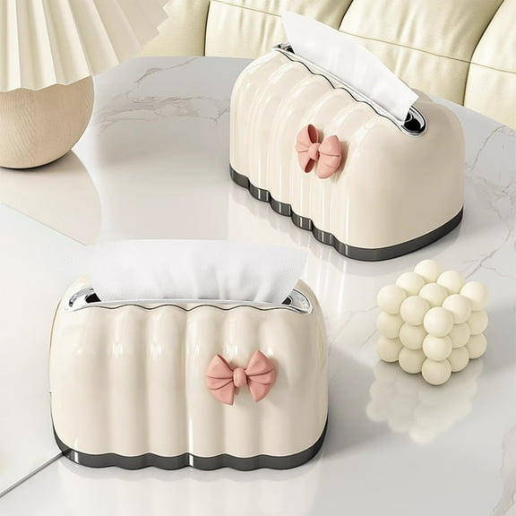 Tissue Box Living Room Paper Box Household Storage Box Coffee Table Table Decoration Decoration Cute Tissue Box Multi-scene Tissue Box Up to 65% off!