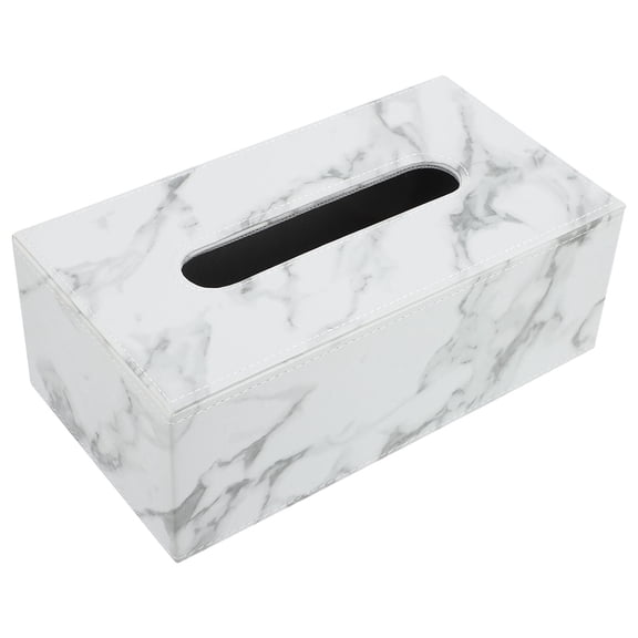 NICERIO Marble Box Cover, Assorted Colors, Decorative Bathroom and Desktop Accessory for Home and Office
