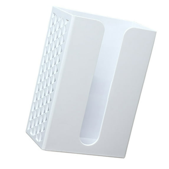 Tissue Box Napkins Holder Paper Towel Dispenser Towels White Plastic