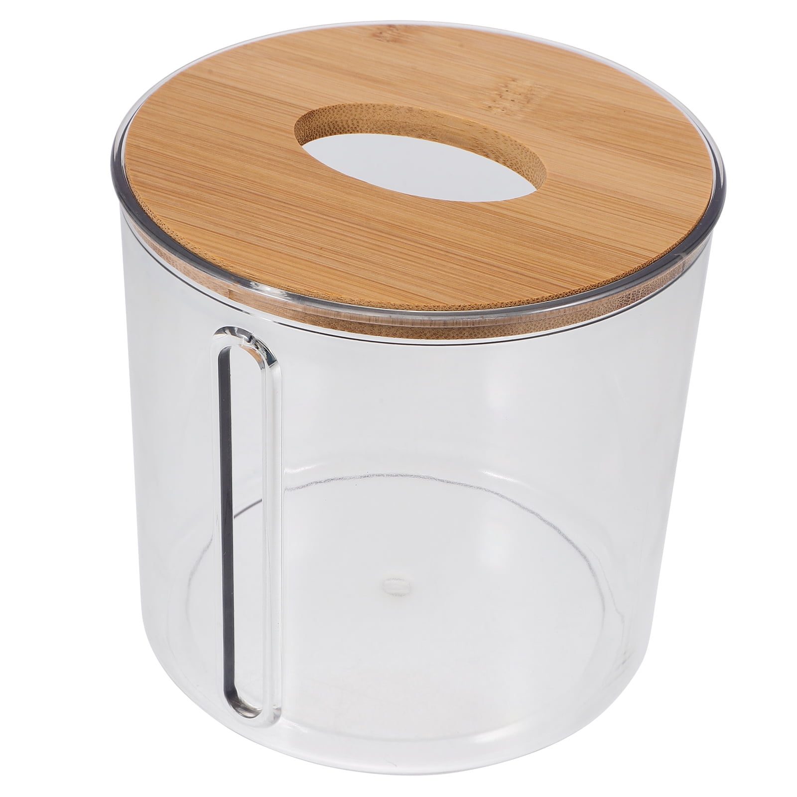 Tissue Box Toilet Paper Stand Bamboo Wipes Container Aesthetic Bathroom ...