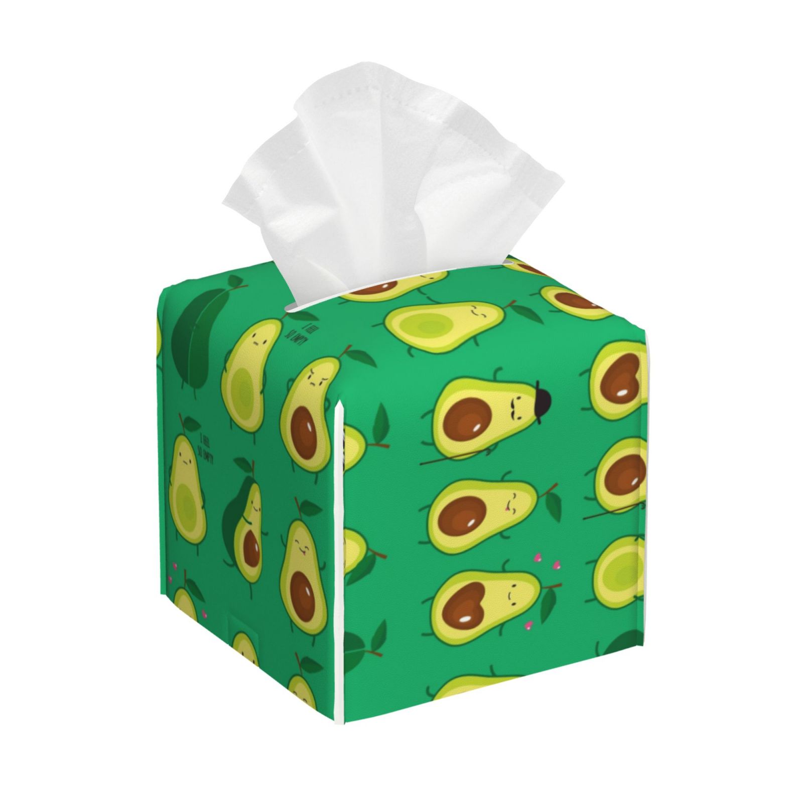 Tissue Cartoon Fruit 1 Box Cover Holder, Square by Xecao - Leather ...