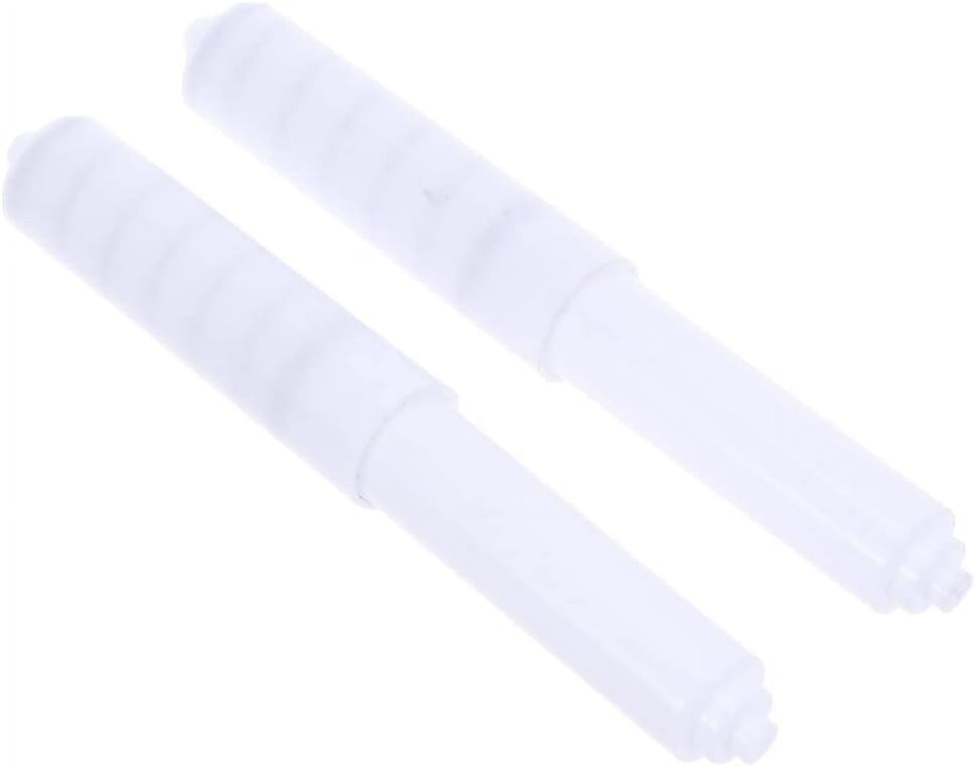 Tissue Dispenser White Toilet Paper Holder Roller FitAll Style Spindle