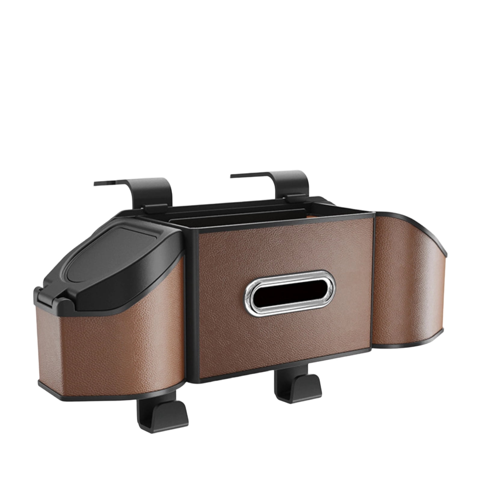 Tissue Dispenser for Car Hanging Back Seat Storage Box with Pockets Car Interior Decor for Family SUV