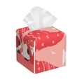 thumbnail image 1 of Tissue Gnomes Hold The Letters LOVE Box Cover Holder, Square by Xecao - Leather Decorative Organizer for Tabletop, Bathroom, Car, Office, 1 of 8