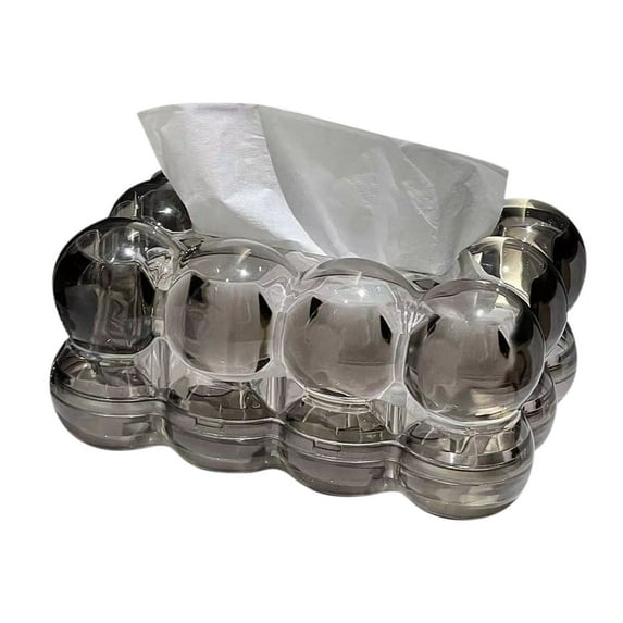 Tissue Holder, Abstract Design Multifunctional Decor for Bathroom Bedroom Office Shelf Organizer