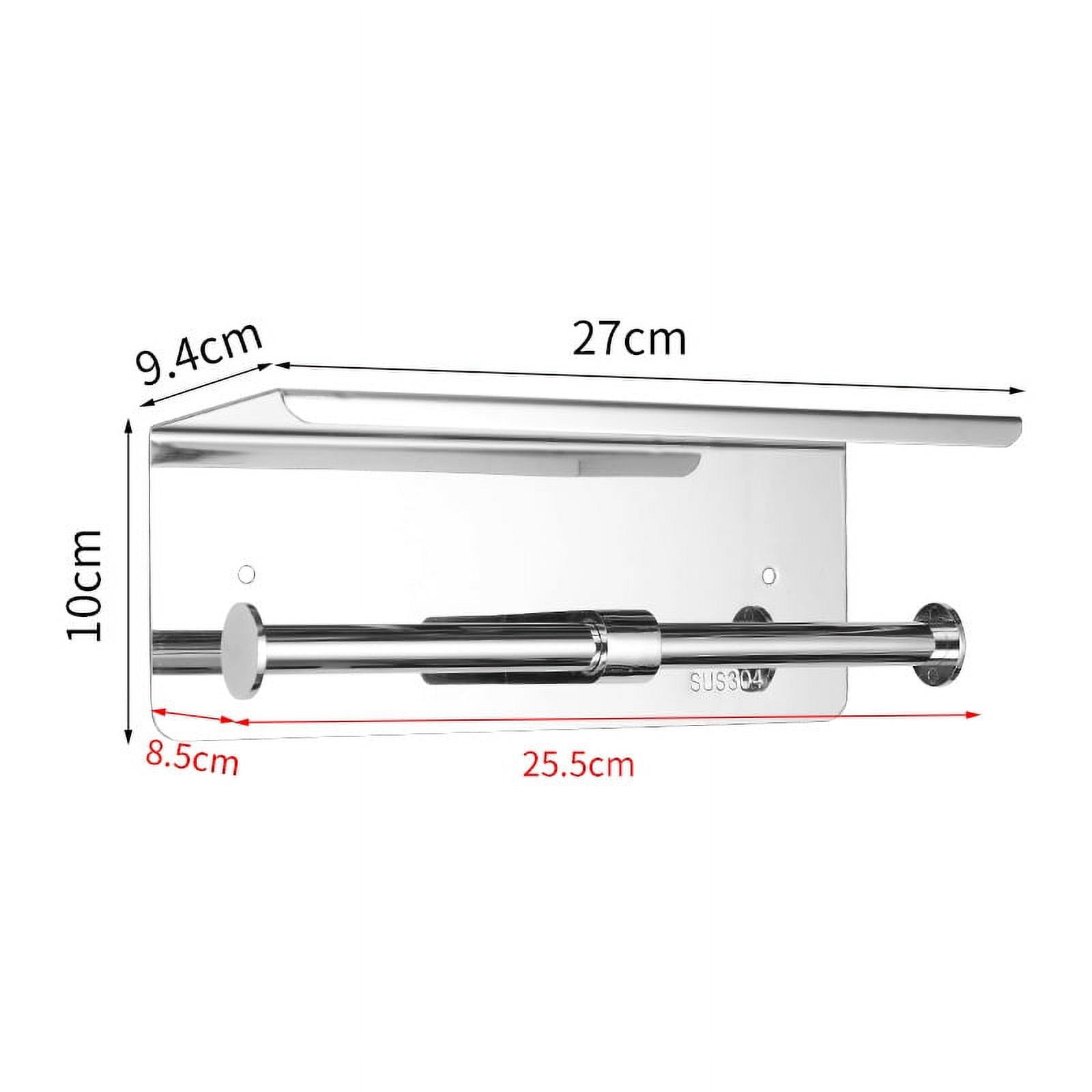 Tissue Holder Light Black 304 Stainless Steel Mobile Phone Tissue Box