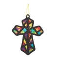 thumbnail image 1 of Tissue Paper Cross Craft Kit- Craft Kits - 12 Pieces, 1 of 1