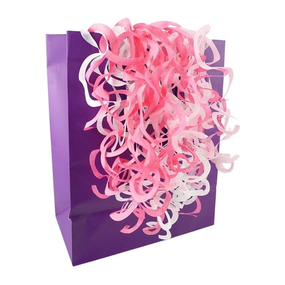 Tissue Paper Curlz Gift Bag Filler, 42-Inch - Pink