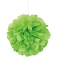 thumbnail image 1 of Tissue Paper Pom Poms, 9 in, Lime Green, 3ct, 1 of 3