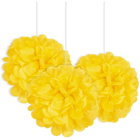 Tissue Paper Pom Poms