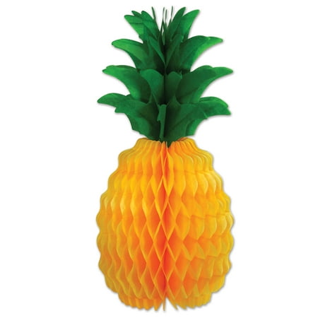 Party Decorations Tissue Pineapple 20"- Pack Of 12